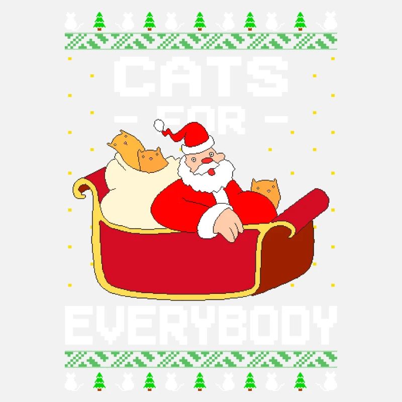 Des chats pour tous Noël moche