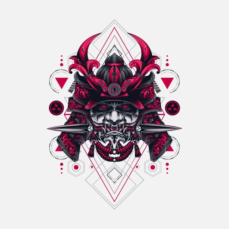 ONI SAMURAI SACRED GEOMETRY