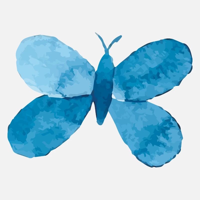 Papillon bleu