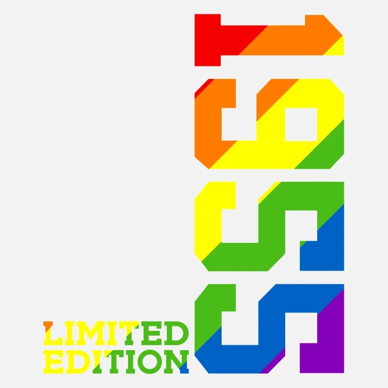 LGBTQ 1955 RAINBOW QUEER 70TH BIRTHDAY PRIDE