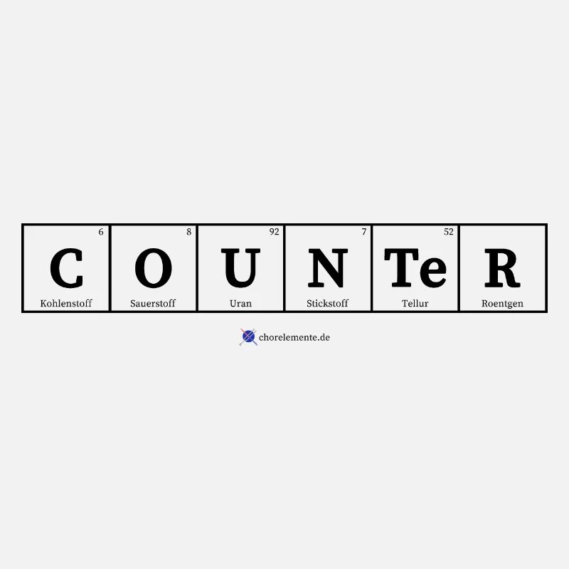 Counter (light-coloured fabrics)