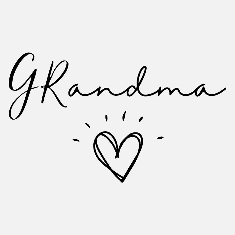Oma. Oma Geschenk