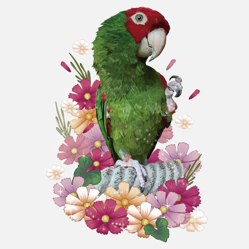 Red-headed parrot