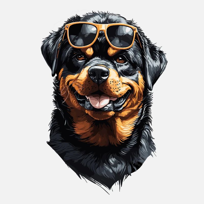 Cool Rottweiler ami chiens de compagnie Design