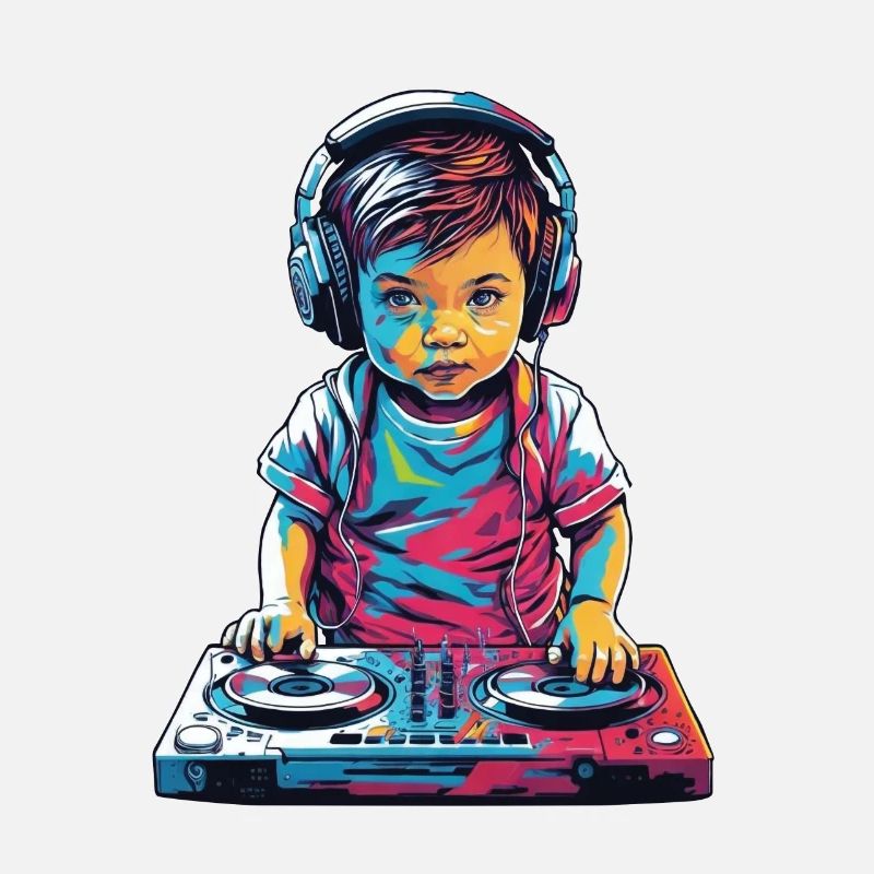 DJ Vaporwave Musique Esthétique Conception de fête