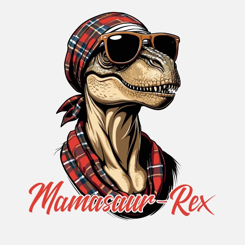 Mamasaur Rex Funny Dinosaur Mother Iconic