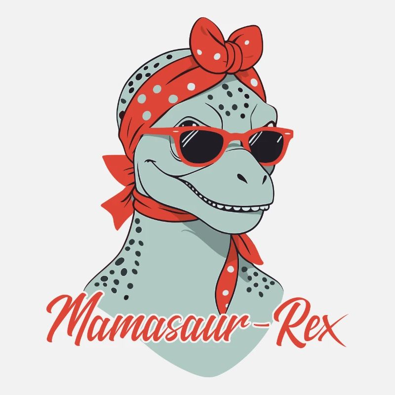 Mamasaur Rex Funny Dinosaur Mother Style