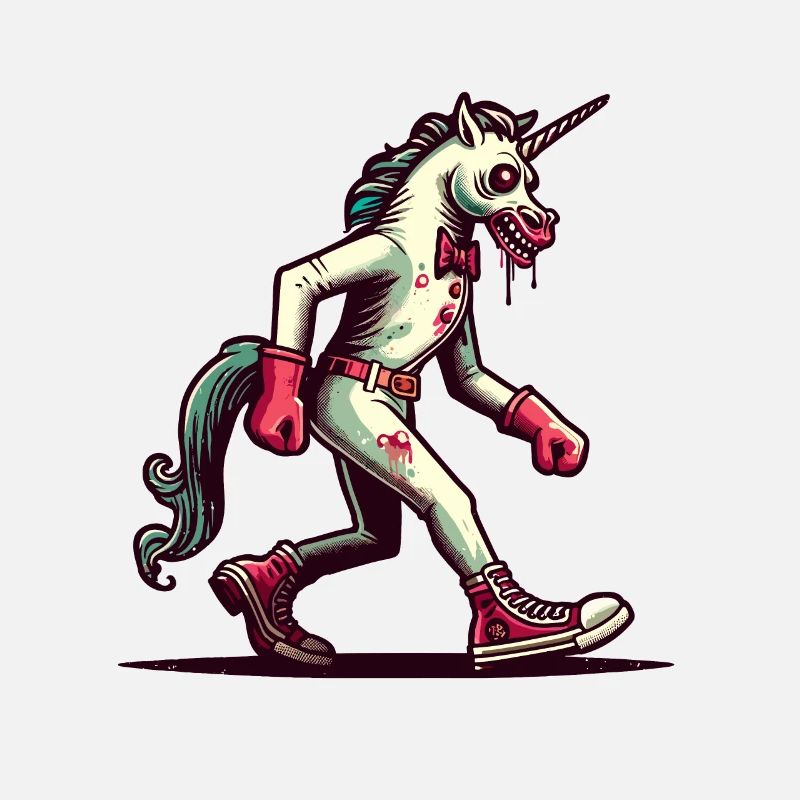 Zombie Licorne Mort-vivant Créature mystique