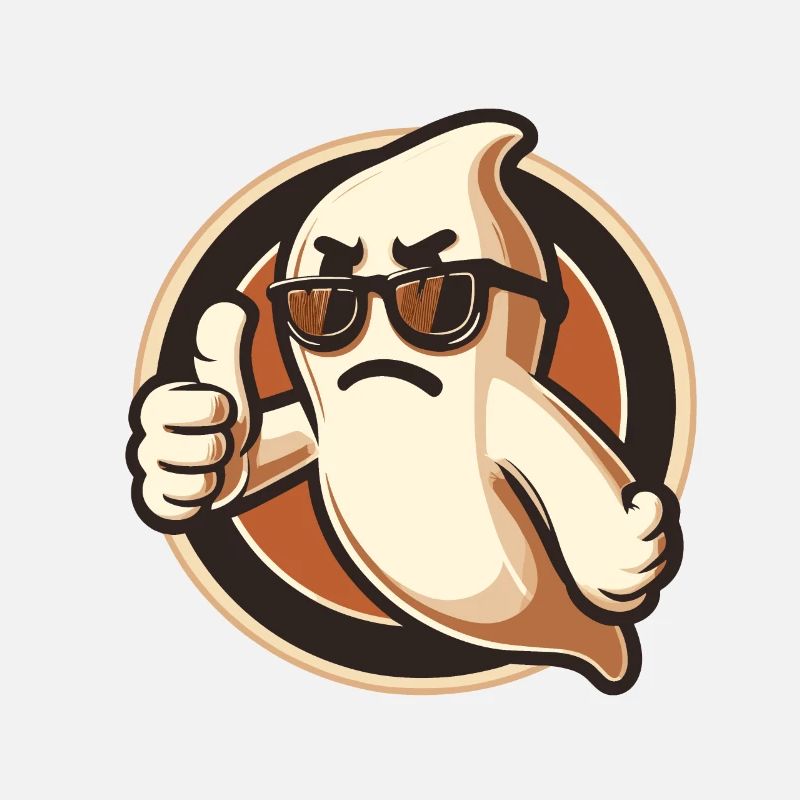 Cool Ghost donne le respect approprié Fête d’Halloween