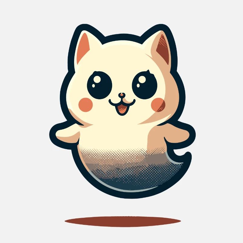Cute Ghosts Cat Kawaii Ghost Pet