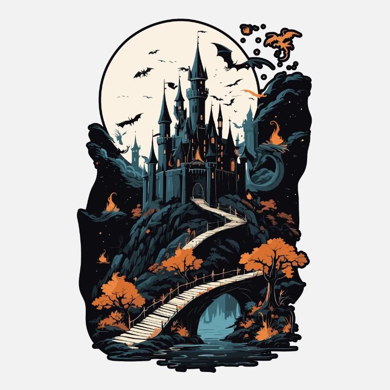 Spooky Haunted Castle Magical Haunted Castle