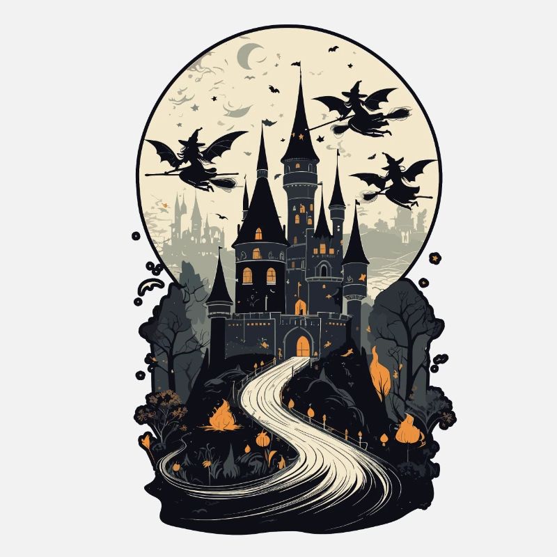 Spooky Haunted Castle Magical Haunted Castle