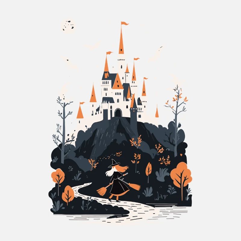 Spooky Haunted Castle Magical Haunted Castle