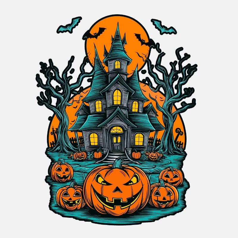Maison hantée effrayante Villa hantée effrayante