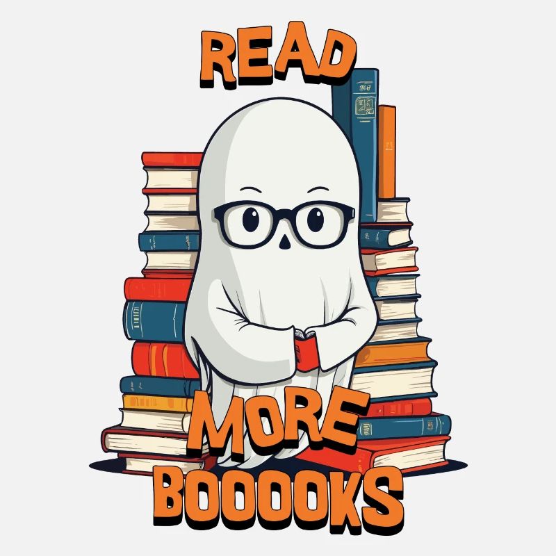 Cute Book Lover Ghost Costume Idea