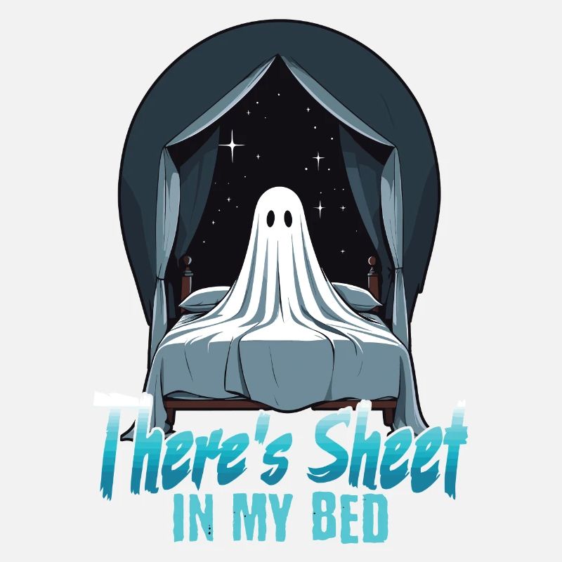 Drap d’Halloween au lit drôle de dicton