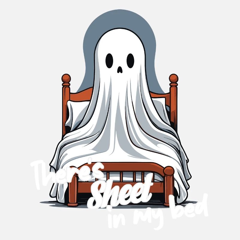 Drap d’Halloween au lit drôle de dicton