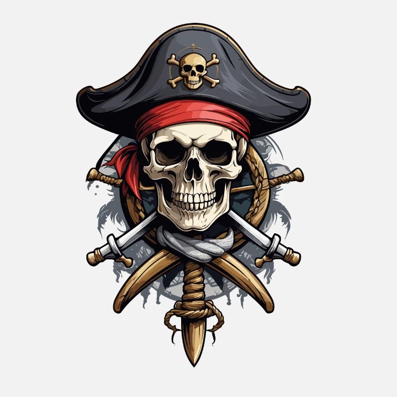 Drapeaux de pirate crâne Jolly Roger costume de pirate