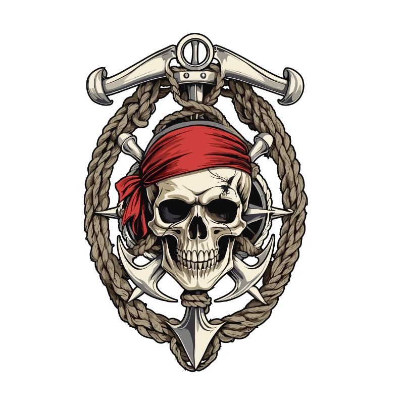 Costume de Pirate Drapeau Drapeau Jolly Roger