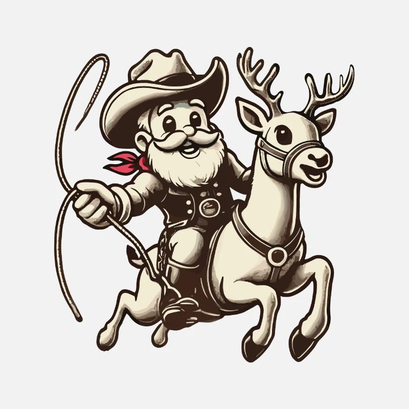 Cowboy Santa Claus Adventure