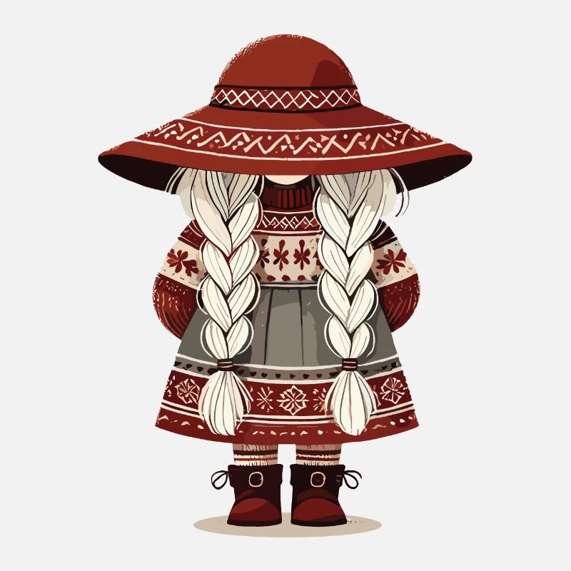 Mignon nain de Noël scandinave