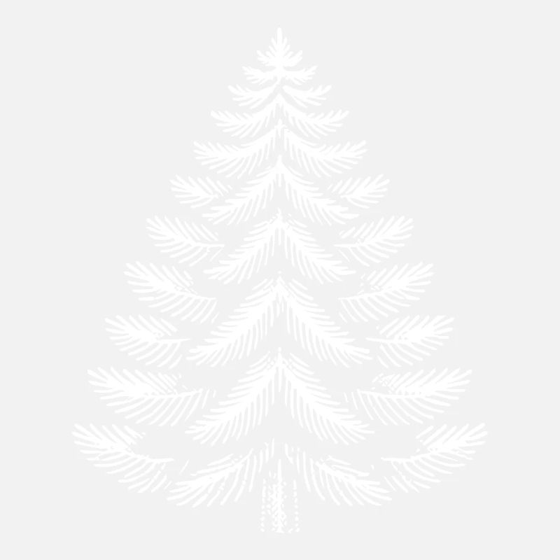 Magical Christmas tree for festive mood