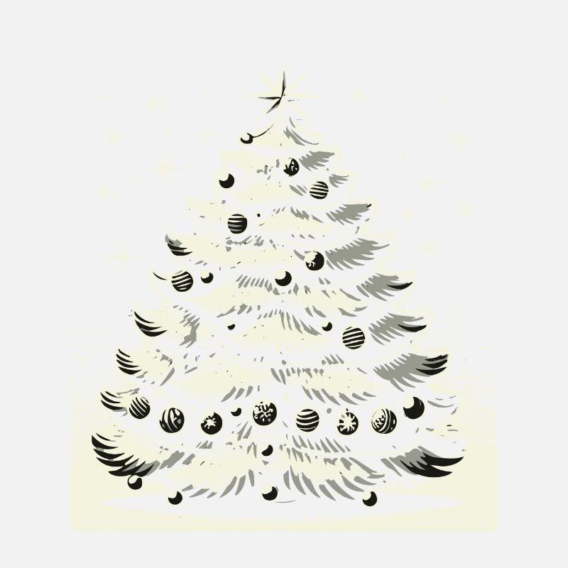 Noël Nostalgique Arbre de Noël Magie