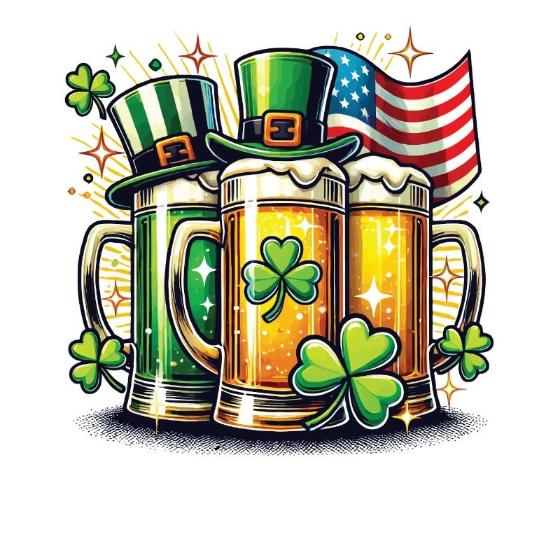 Saint-Patrick Bière Friends Shamrock
