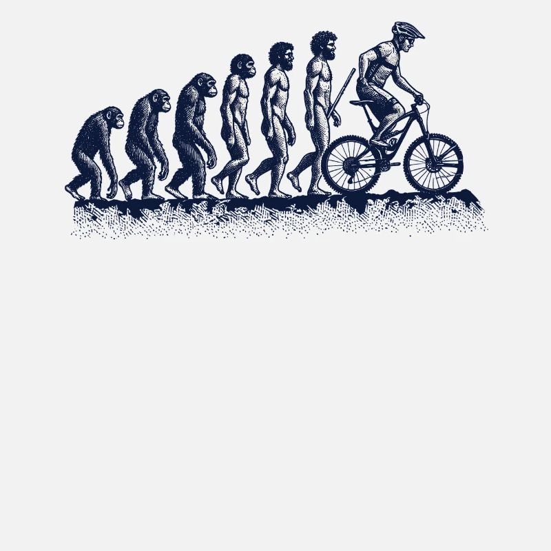 Evolution Vom Affen Zum Fahrradfahrer