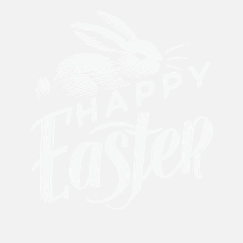 Ostern Hase Retro Look Happy Easter