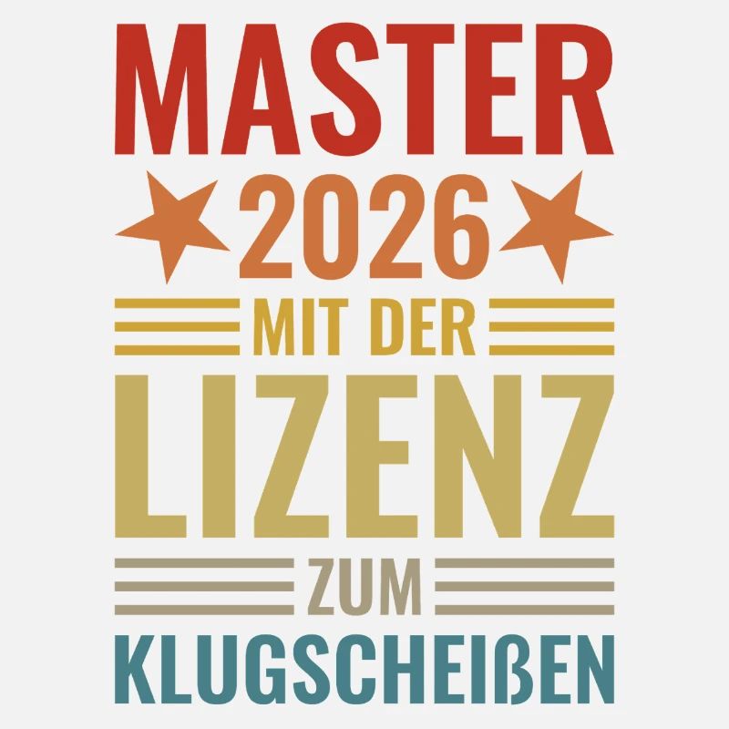 Master 2026 mit der Lizenz zum Klugscheißen