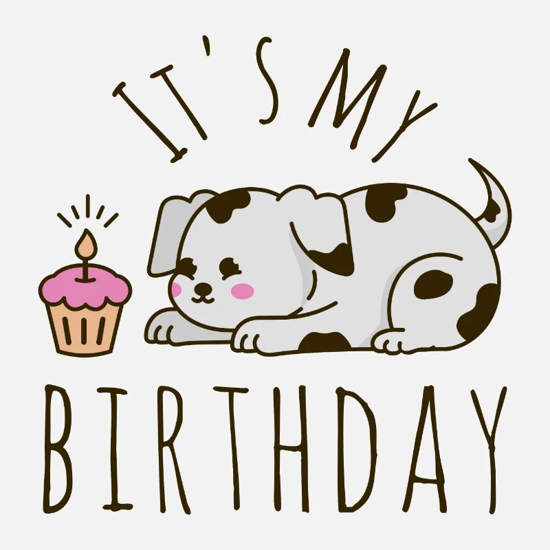 Es ist mein Geburtstag Hund