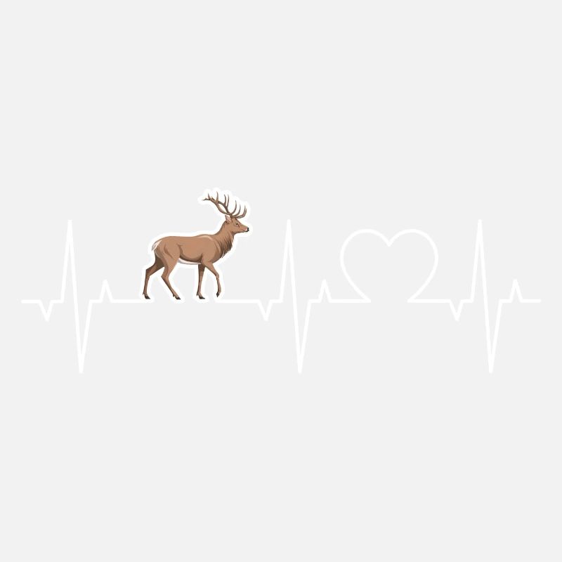 Hirsch Herzschlag Rothirsch Jagd EKG Hirsche Jäger
