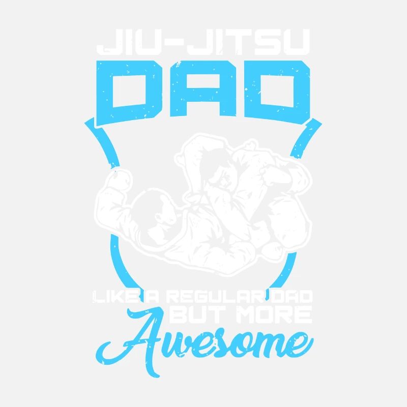 Jiu-Jitsu Papa Athletisches Rollen