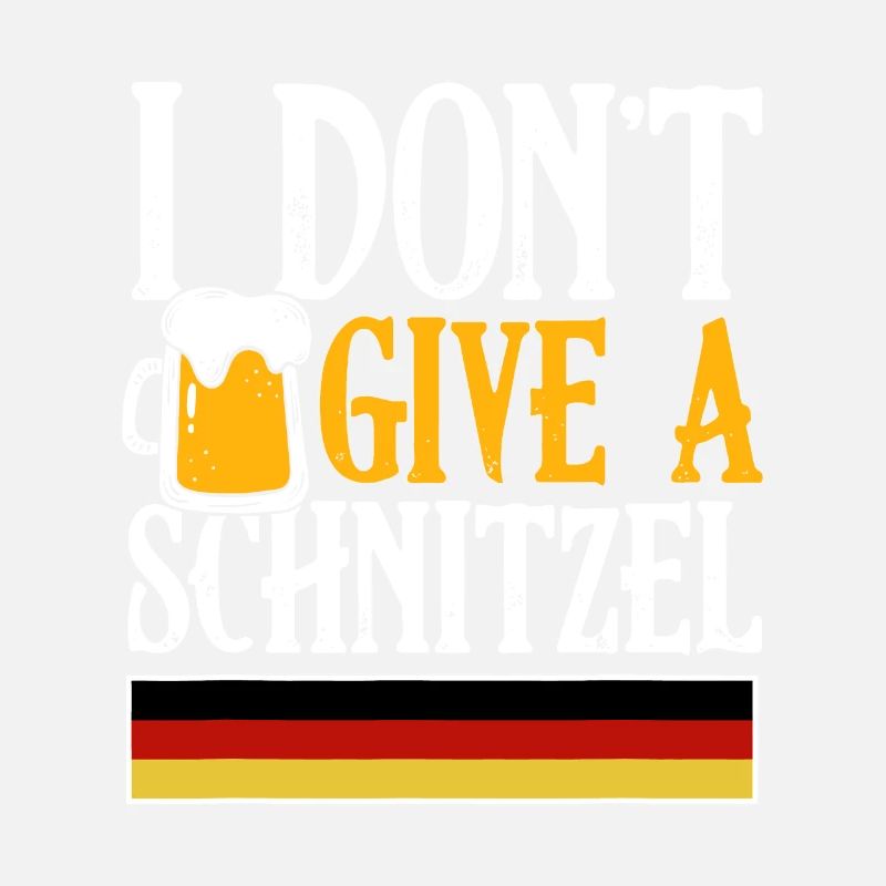 I Don't Give A Schnitzel German Beer Wurst Funny