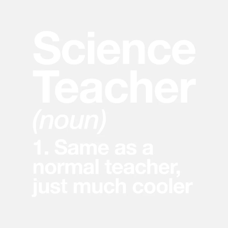 Définition du professeur de sciences Drôle de retour à l’école