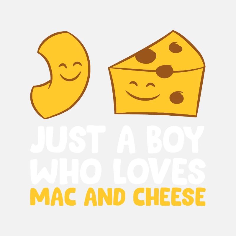 Macaroni au fromage juste un garçon qui aime Mac