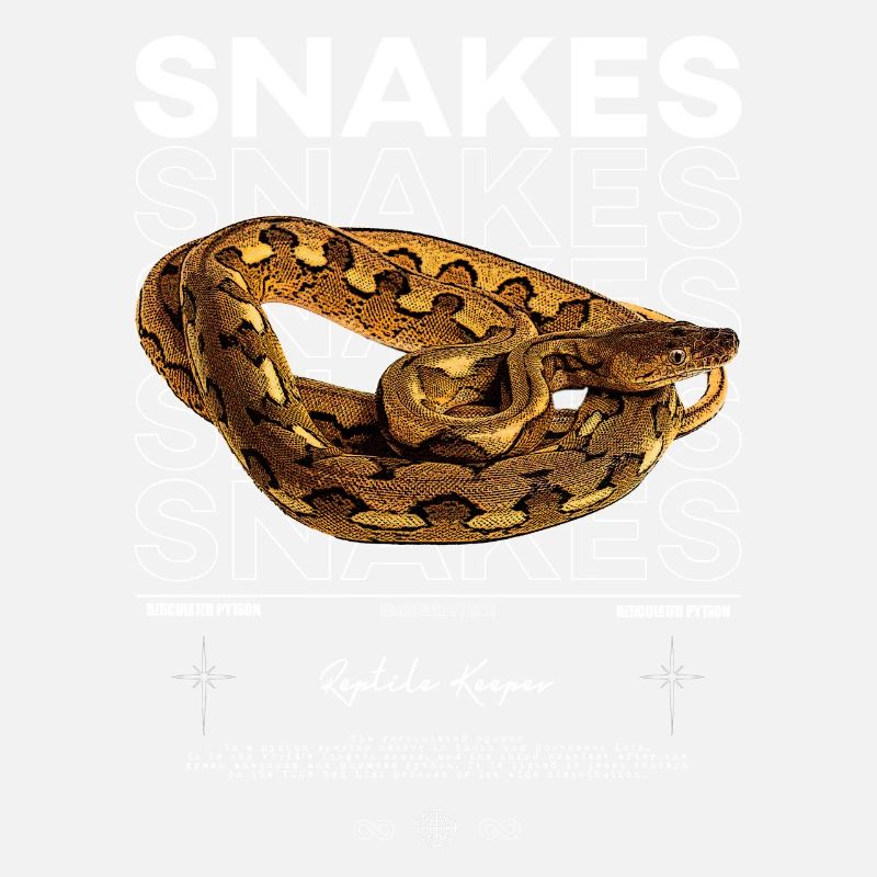 Python réticulé Streetwear Reptile Keeper