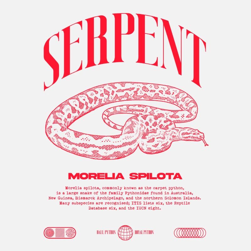 Teppich Python Moderne Reptile Keeper Streetwear