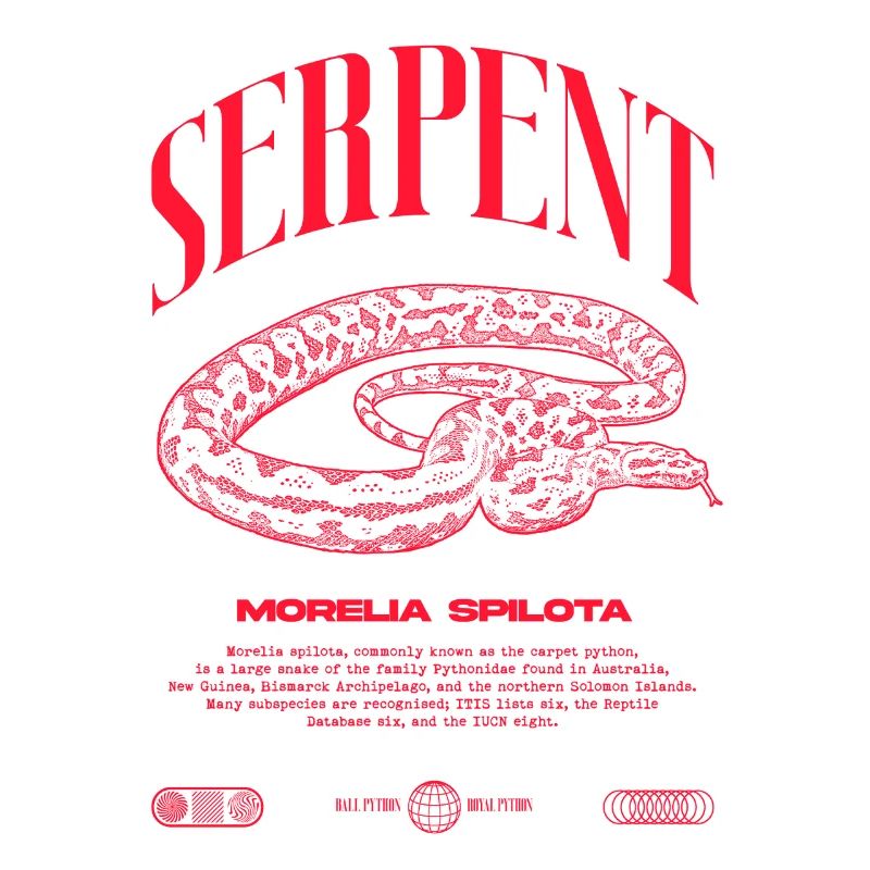 Teppich Python Moderne Reptile Keeper Streetwear