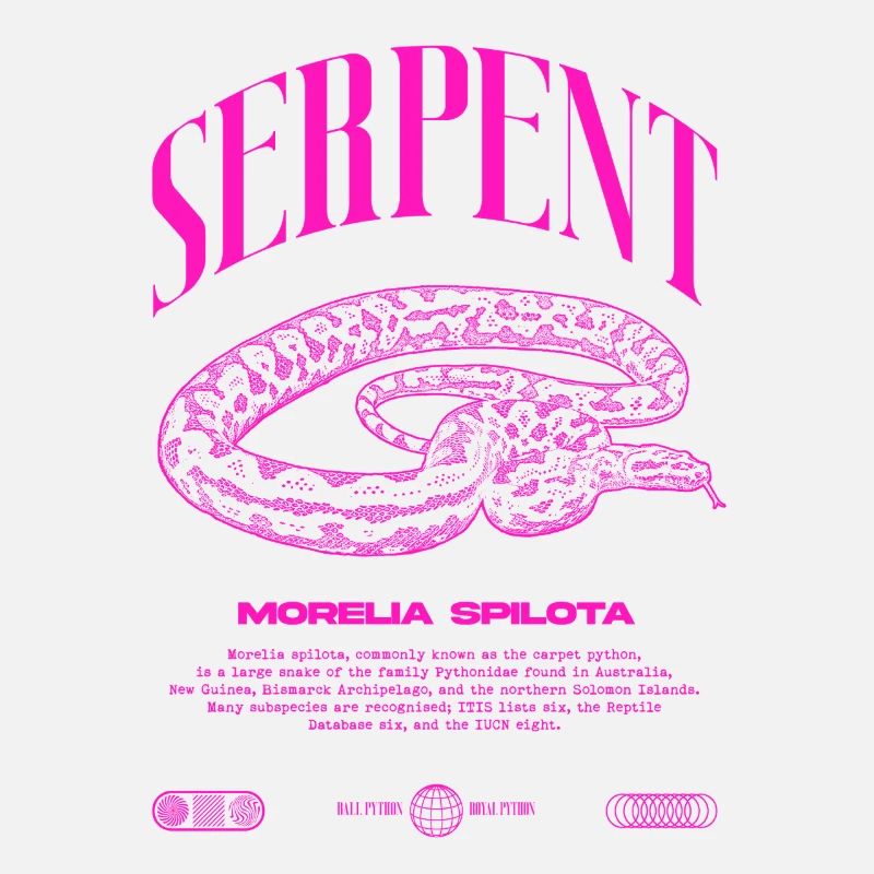 Teppich Python Moderne Reptile Keeper Streetwear