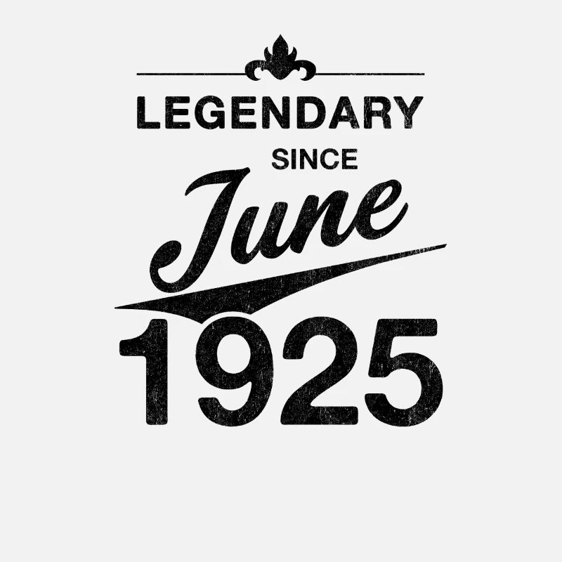 100. Geburtstag Legendär seit Juni 1925