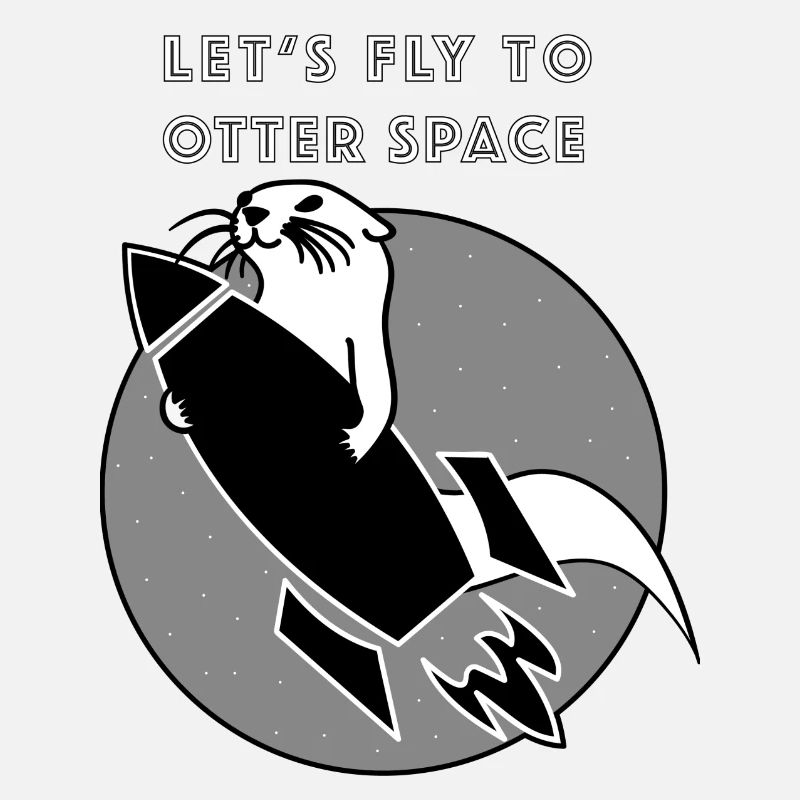 Volons DE L'ESPACE OTTER - NOIR ROCKET