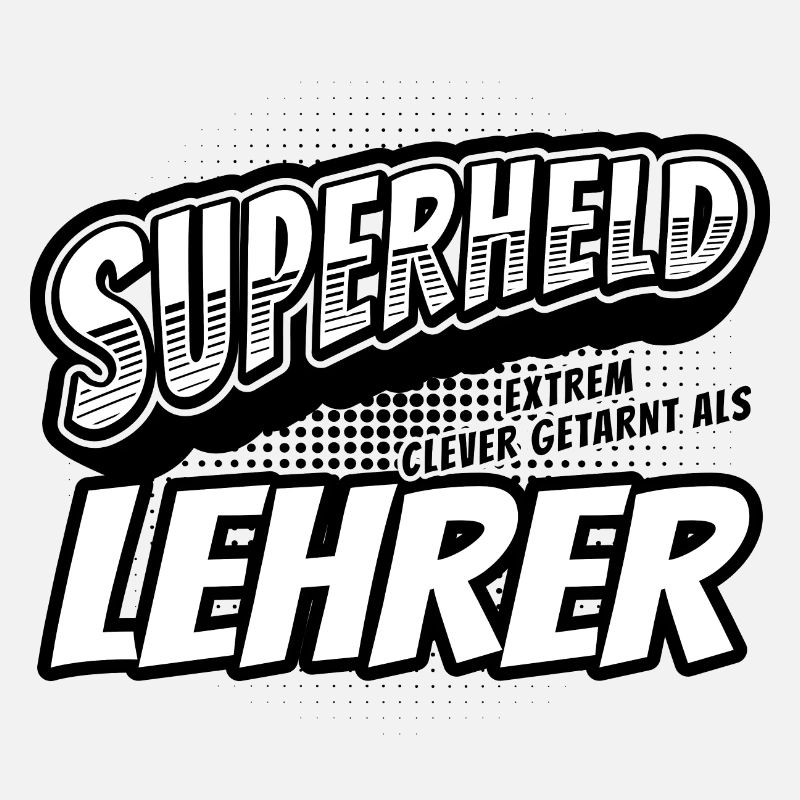 Superheld, clever getarnt als Lehrer