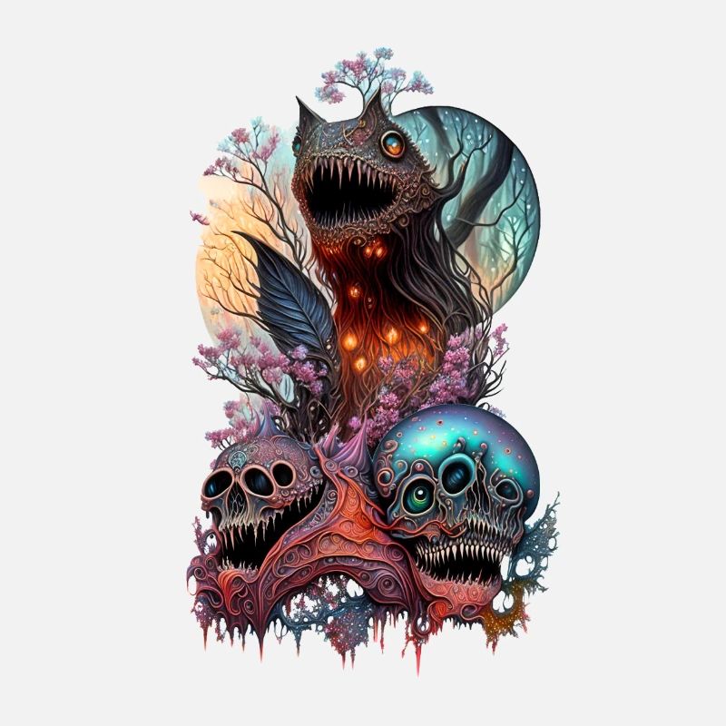Motif monstre « Il y a quelque chose dans la brousse »