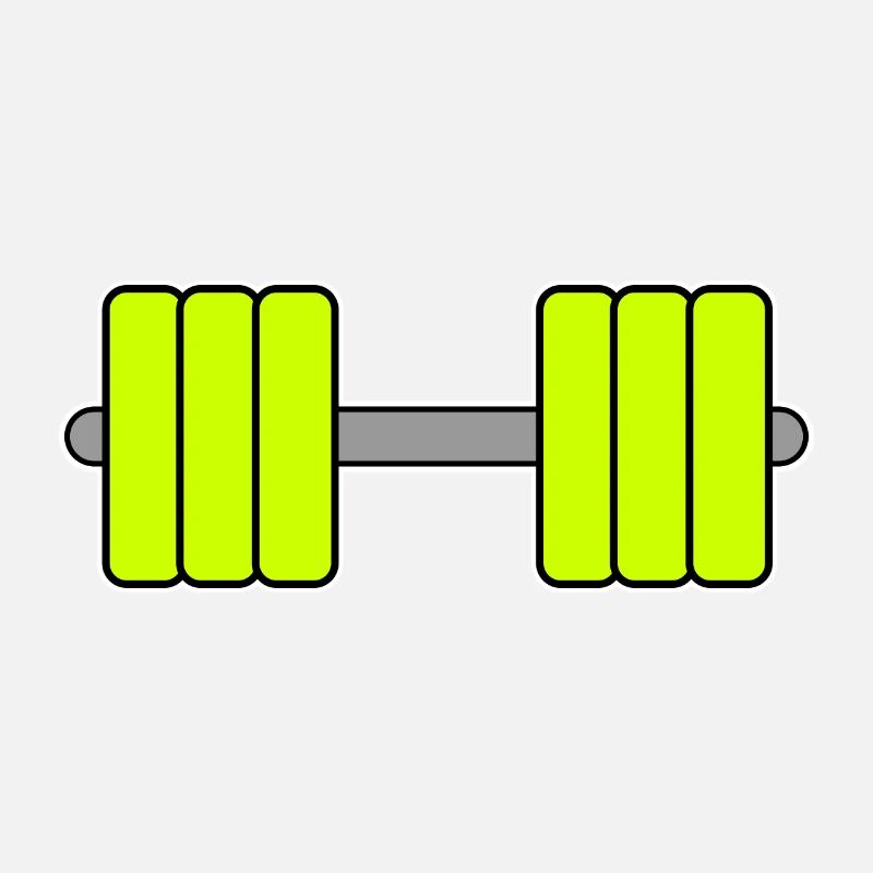 Dumbbell Yellow
