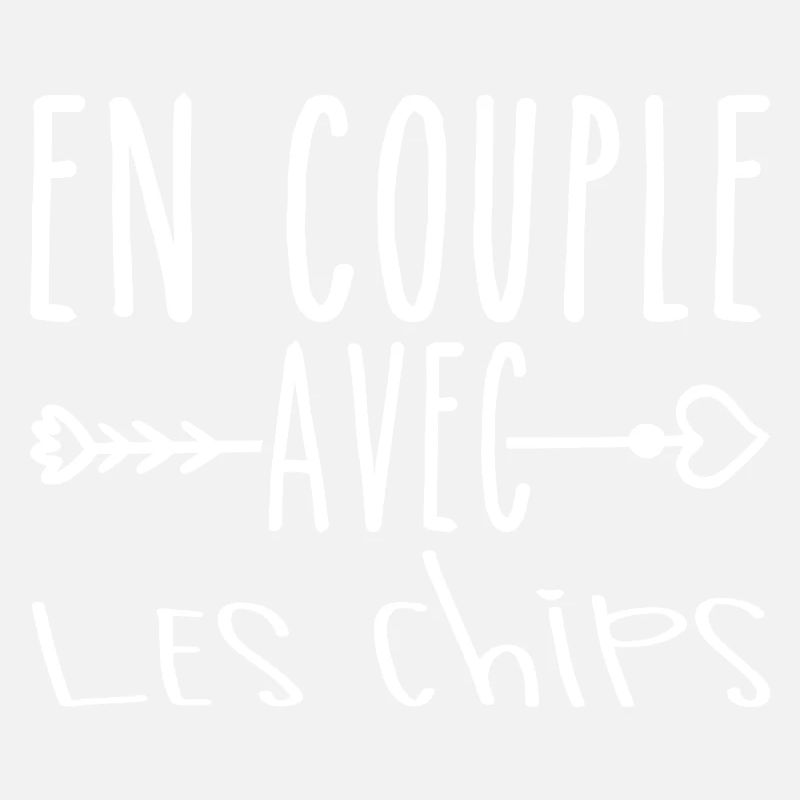 Couples with Chips, Crisps Fans Gift