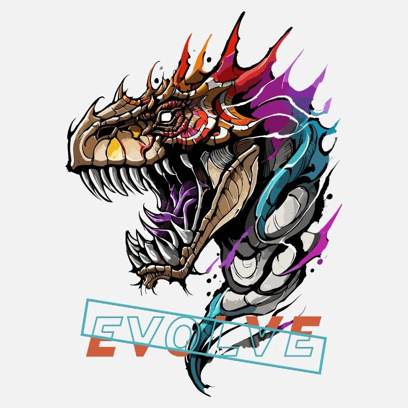 Rugissement de l’évolution du dragon