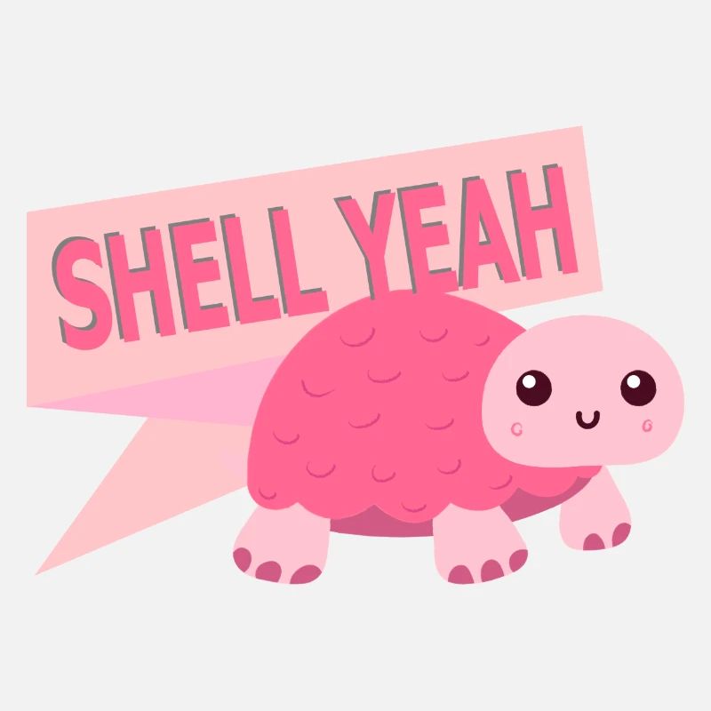 shell yeah turtle shirt