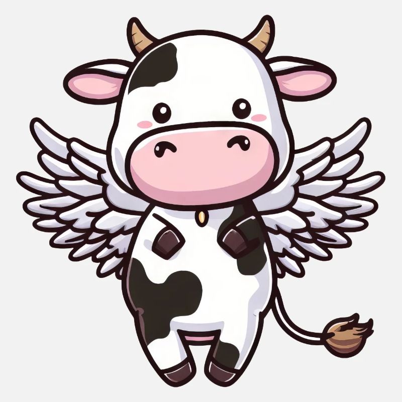Ailes d’ange de vache